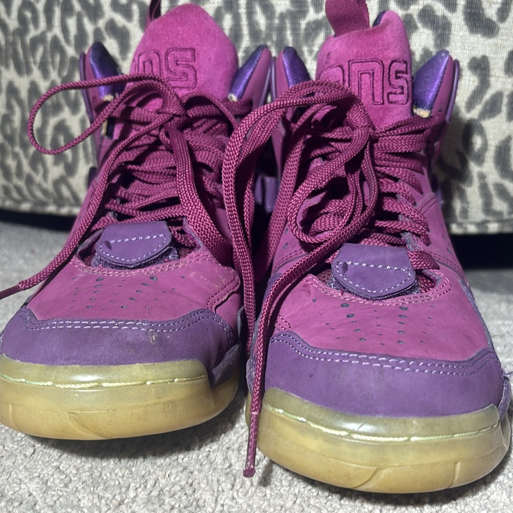 Converse cons aerojam Purple invader Sneakers galaxy lace up mid monstar space - Picture 2 of 10